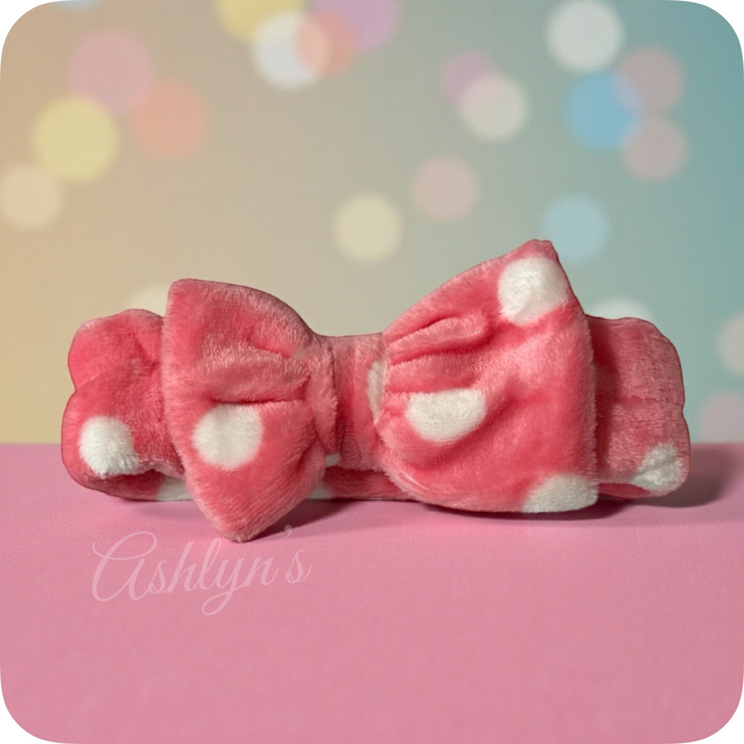 Plush Spa Headband-Cosmetic Headband-Hair Wrap