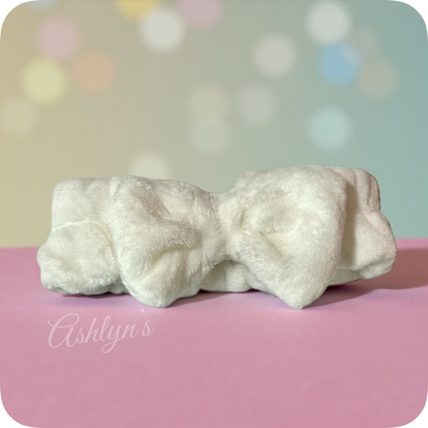 Plush Spa Headband-Cosmetic Headband-Hair Wrap
