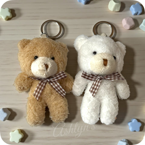 Adorable Teddy Bear Keychain-Purse-Backpack Charm