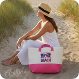 Summer Fun-Life is Better at the Beach Terry Tote Bag-Purse