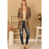 Don’t be Jealous-Ashlyn’s Animal Print Camel Sweater Cardigan-Jacket