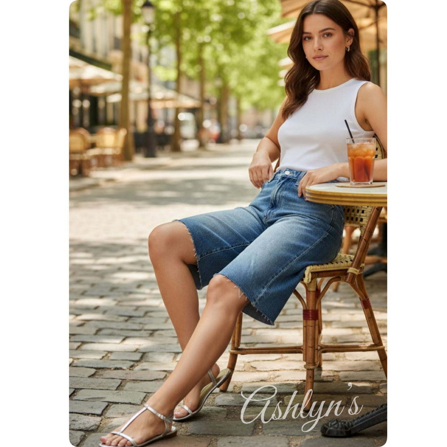 JUDY BLUE High Waist Rigid Magic Jorts-Bermuda Shorts