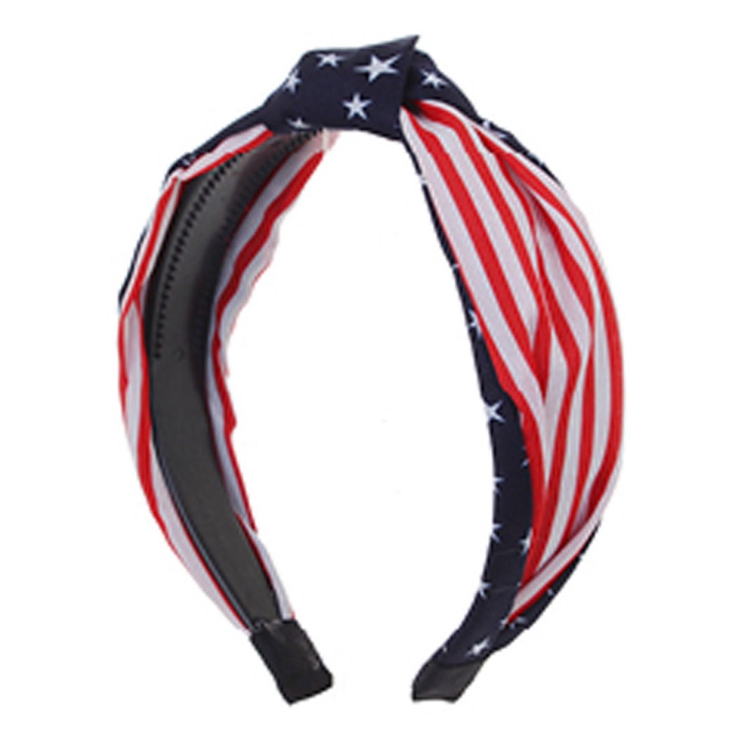American Pride Turban Knot American Flag Headband