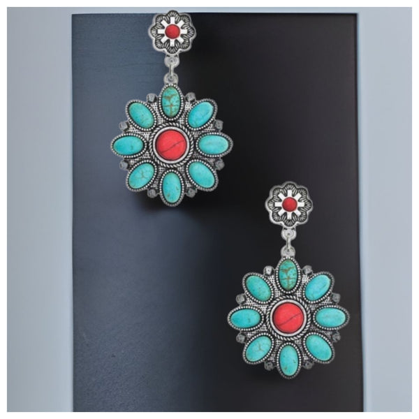 Sale! Western Iconic Mixed Stone Earrings
