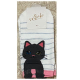 Adorable Kitty Cat Ankle Socks - Adult