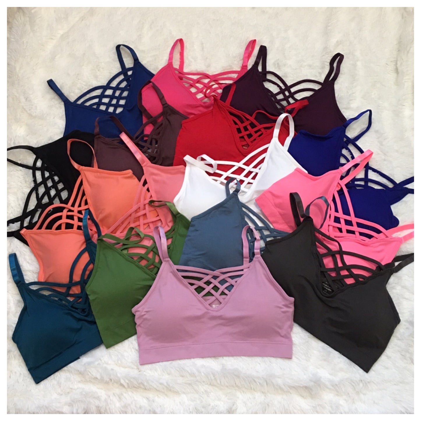Sexy Me, V Lattice Adjustable Straps, Bra/Bralettes