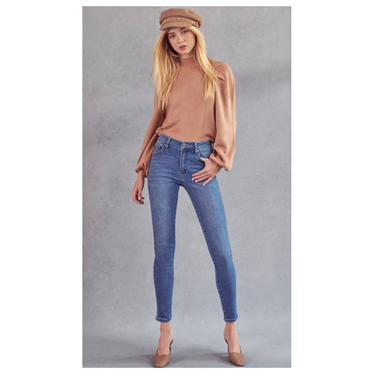 Cozy Cute Classic Blue Denim KANCAN Jeans