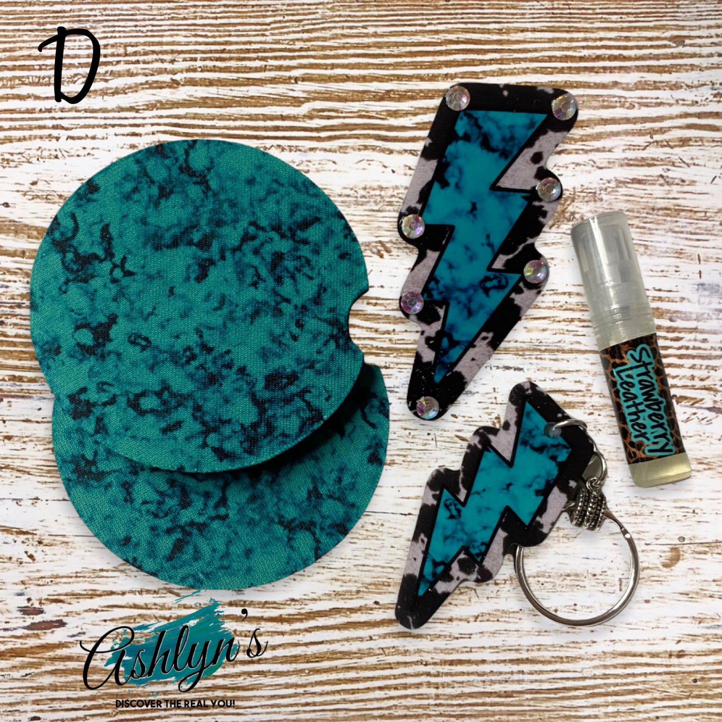 Crazy Fun Car Coaster-Vent Clip Keychain 3pc Set