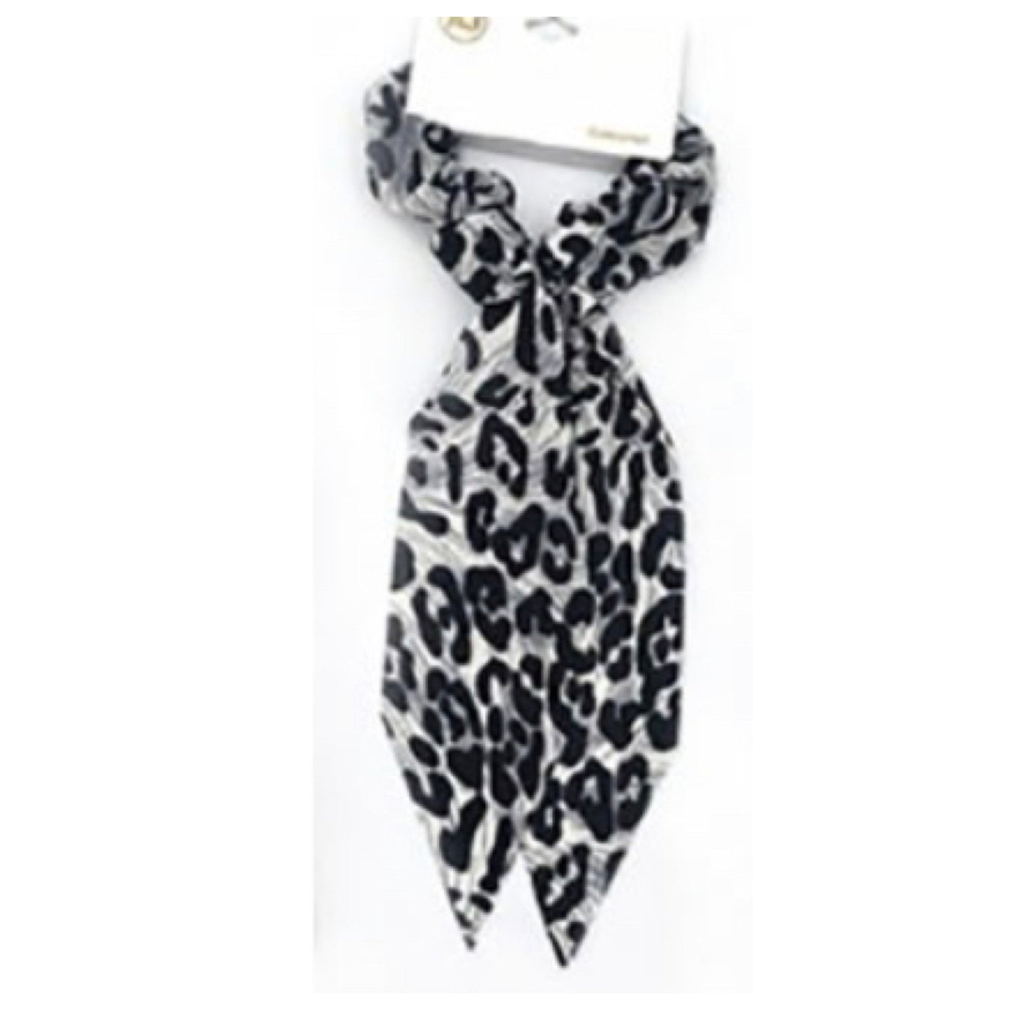 Adorable Leopard Scrunchies with Tail