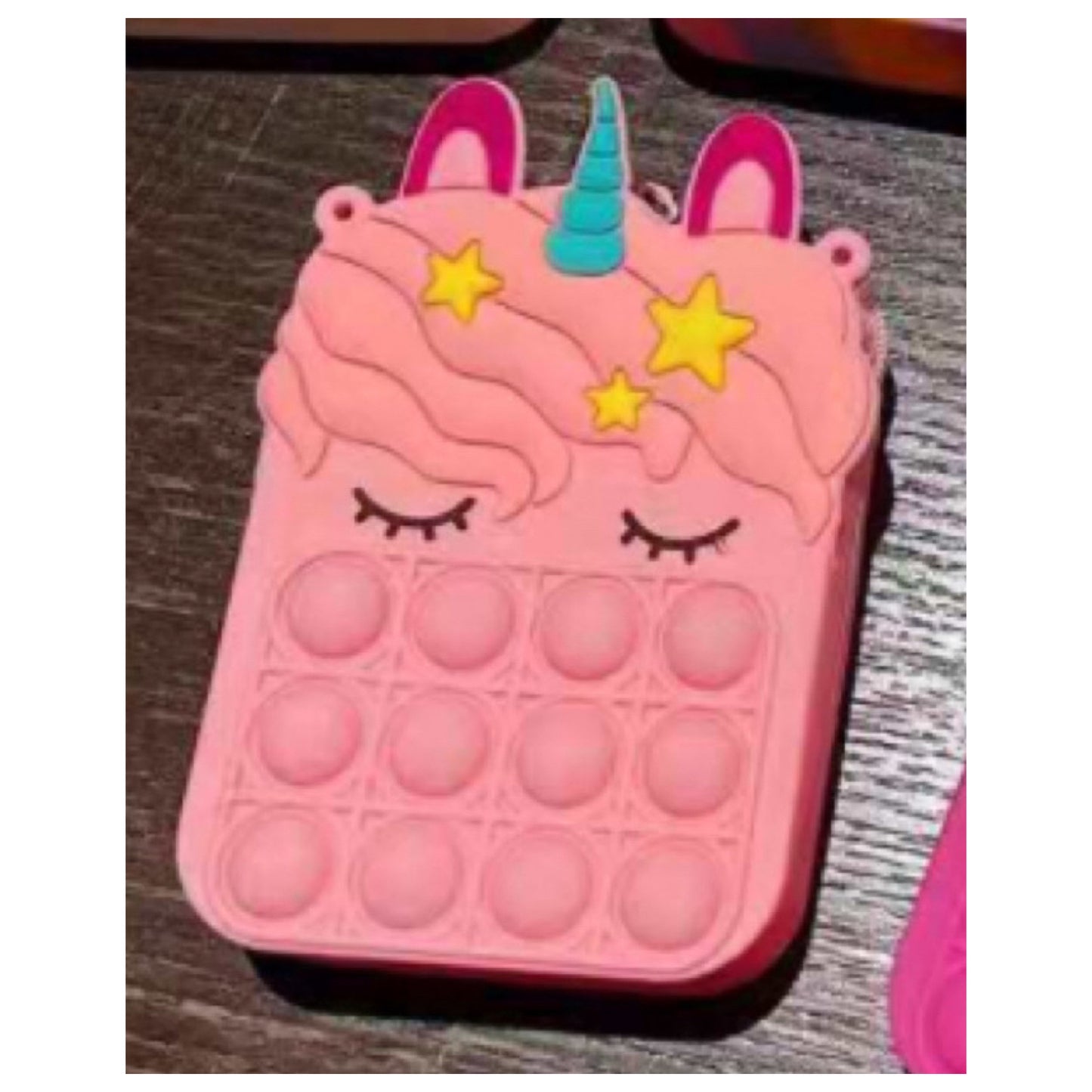 Crazy Fun Mini Unicorn Pop It Crossbody Bogs
