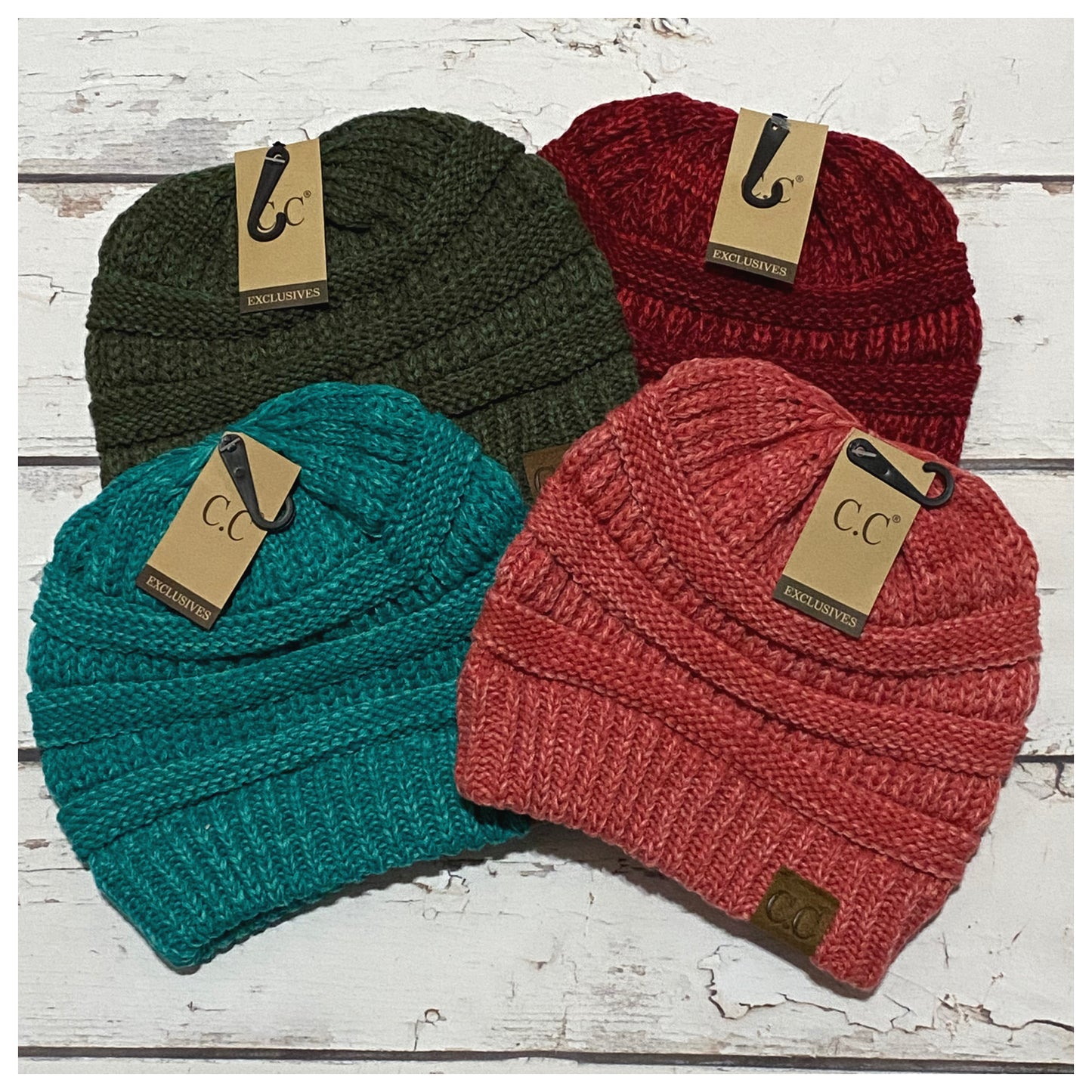 Cozy Classic 2 Tone Adult CC Beanie