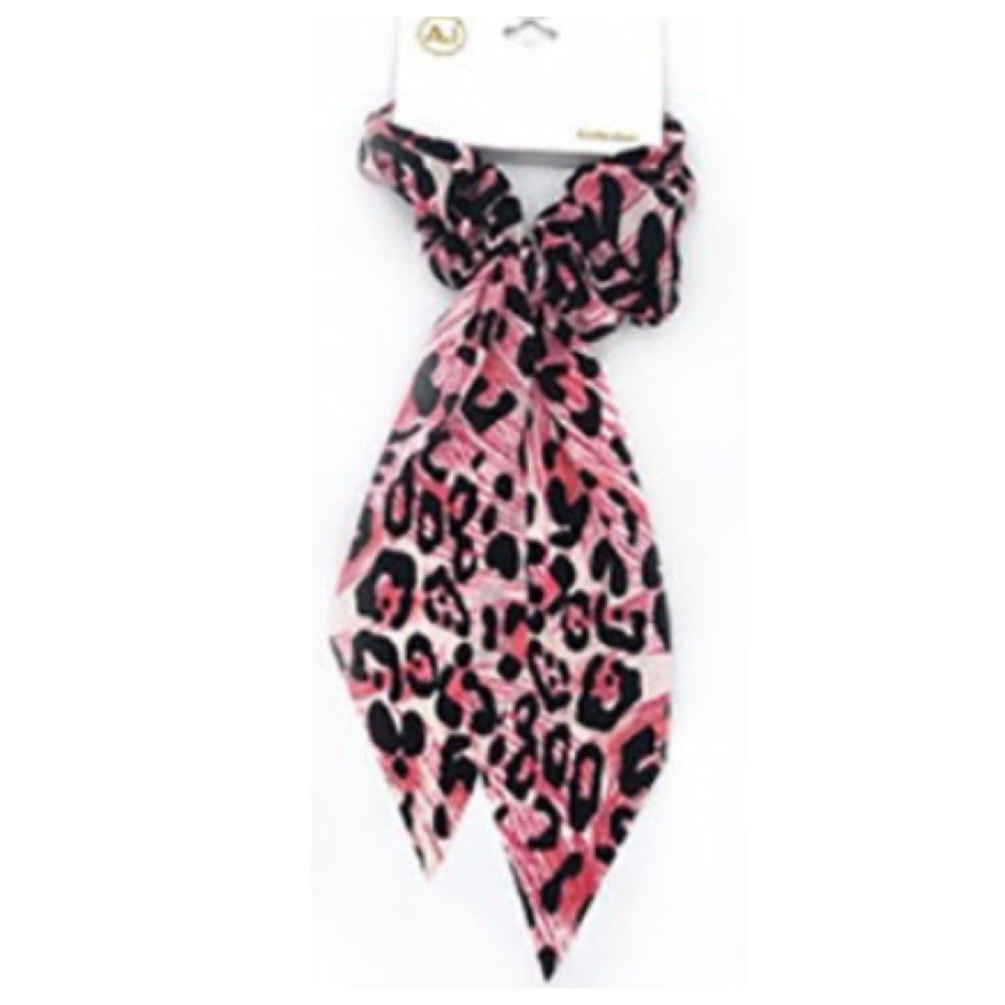 Adorable Leopard Scrunchies with Tail