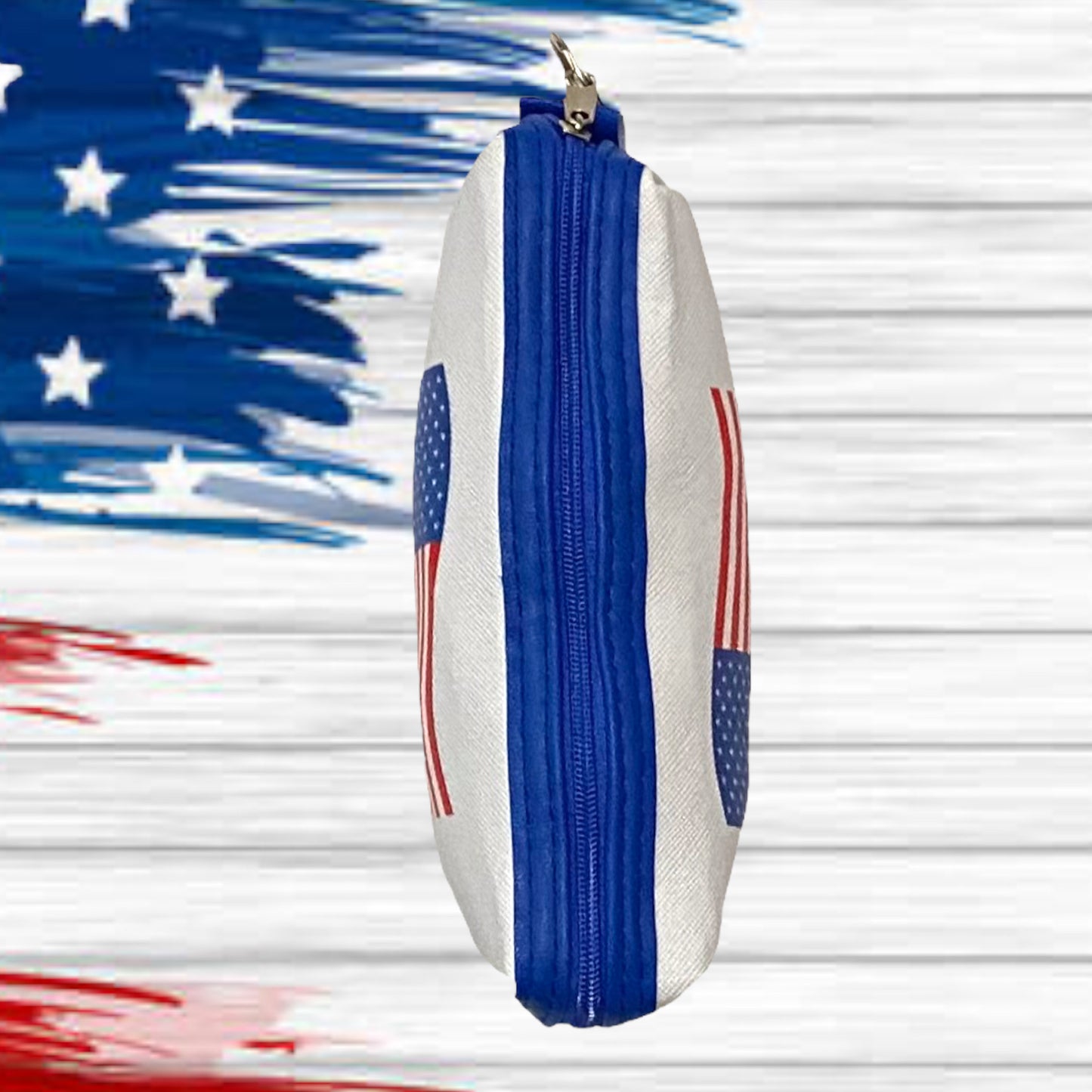 American Pride Crazy Cute Zipper Closure Pouch, Bag