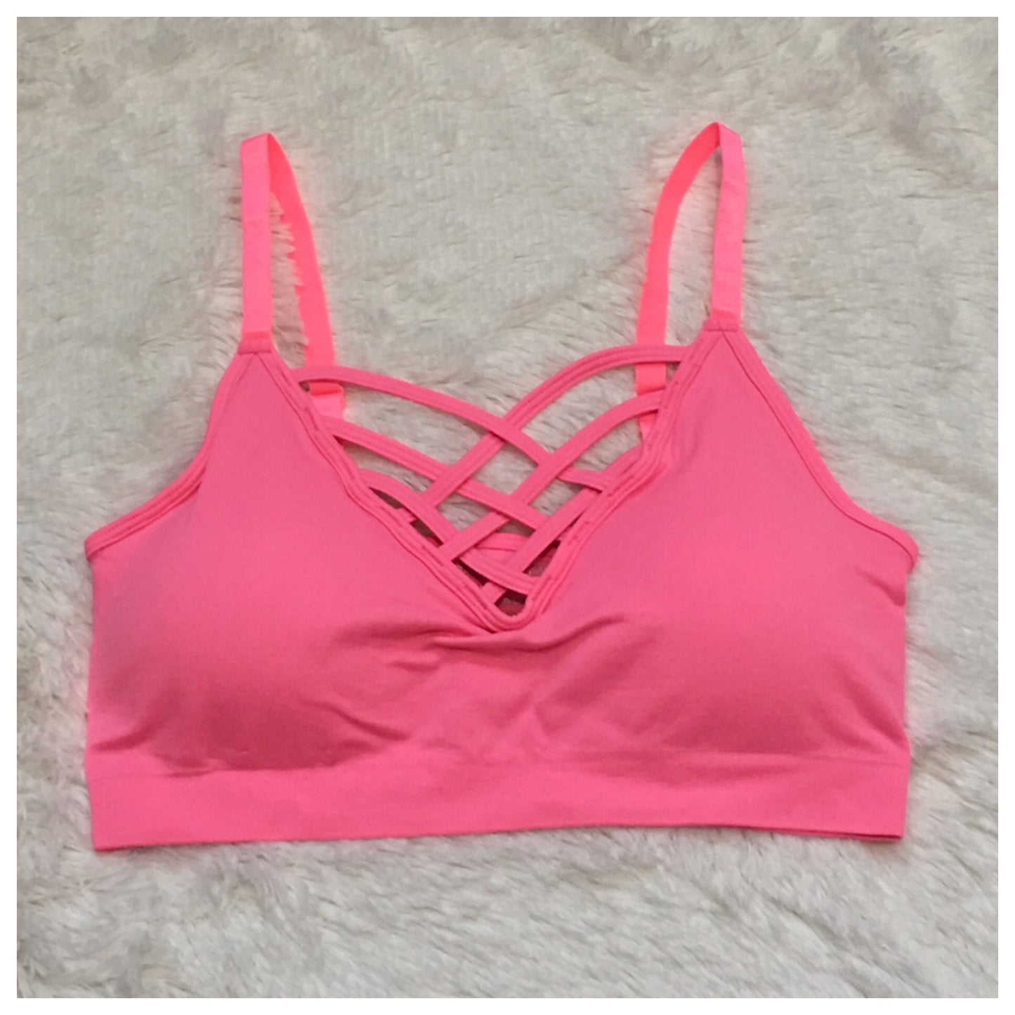 Sexy Me, V Lattice Adjustable Straps, Bra/Bralettes