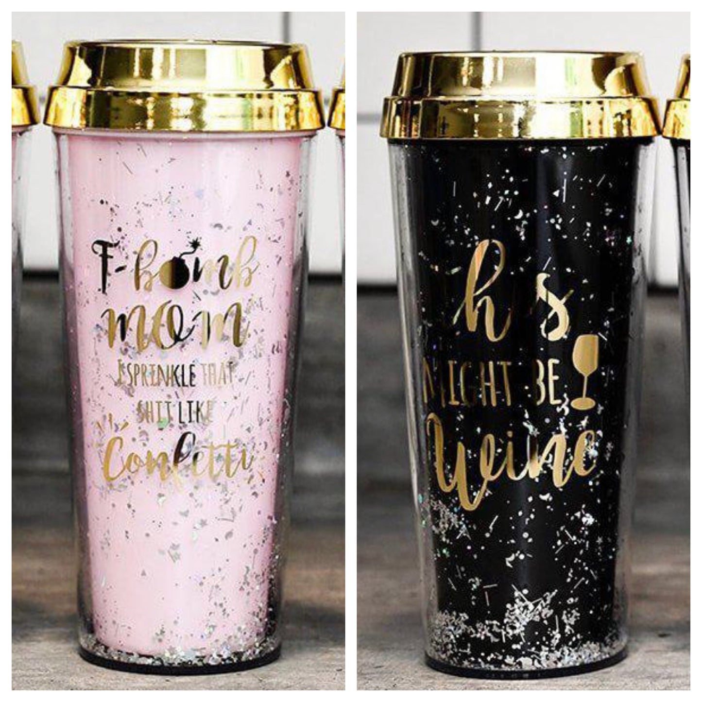 Crazy Fun Verbiage 16oz Tumbler Cups