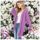 Ashlyn’s Stepping Into Spring Rose or Lavender Cocoon Cardigan-Kimono
