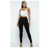Sale! Bootylicious “Tik Tok” Honeycomb Black Yoga Leggings