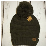 Cozy Me, Super Slouchy Pom CC Beanies