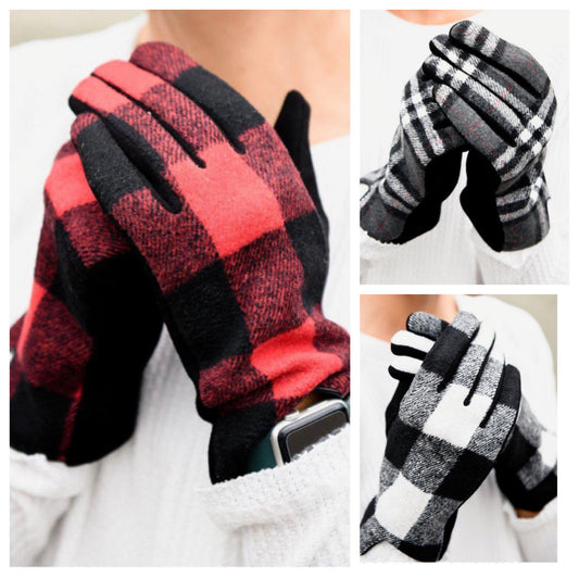 Plaid Toasty Warm Text Friendly