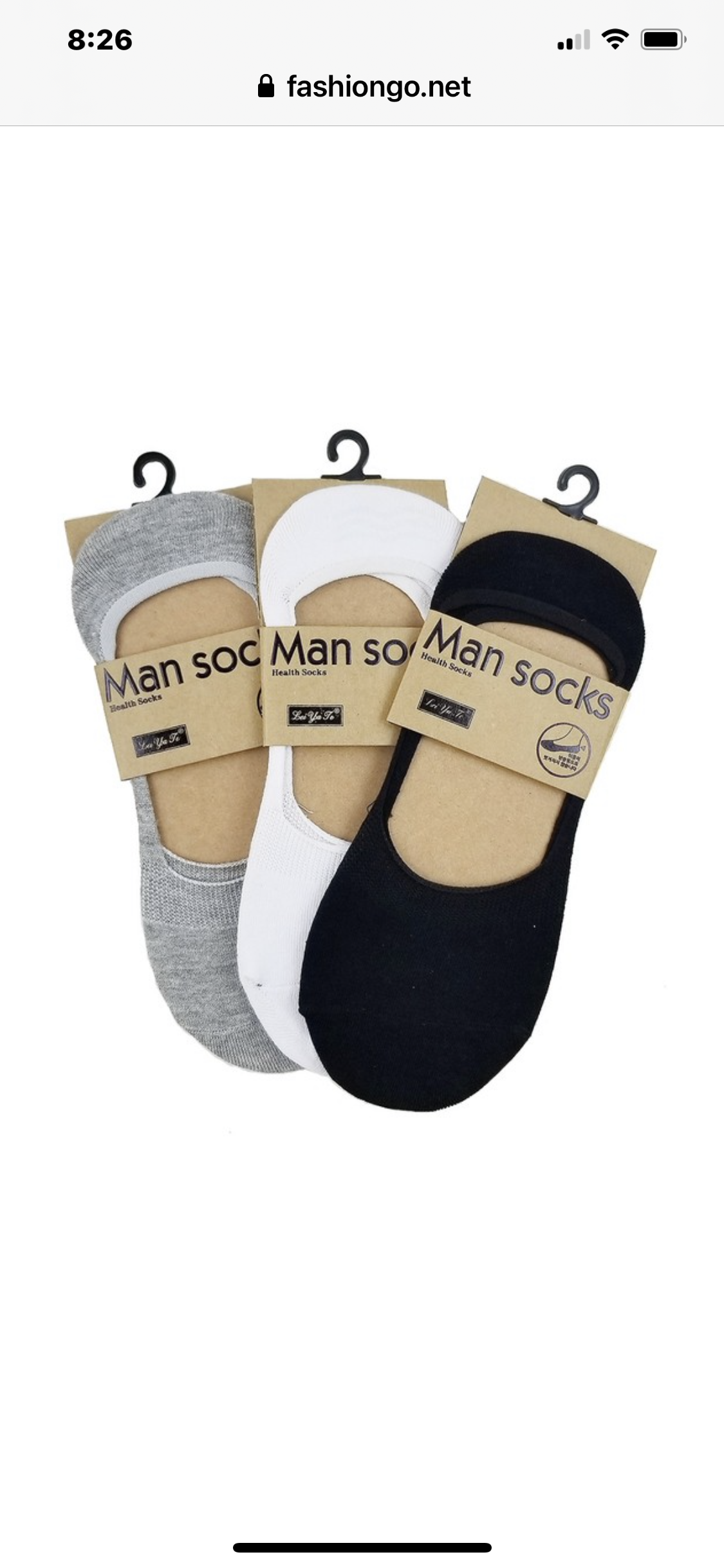 Set of 3 Man Socks