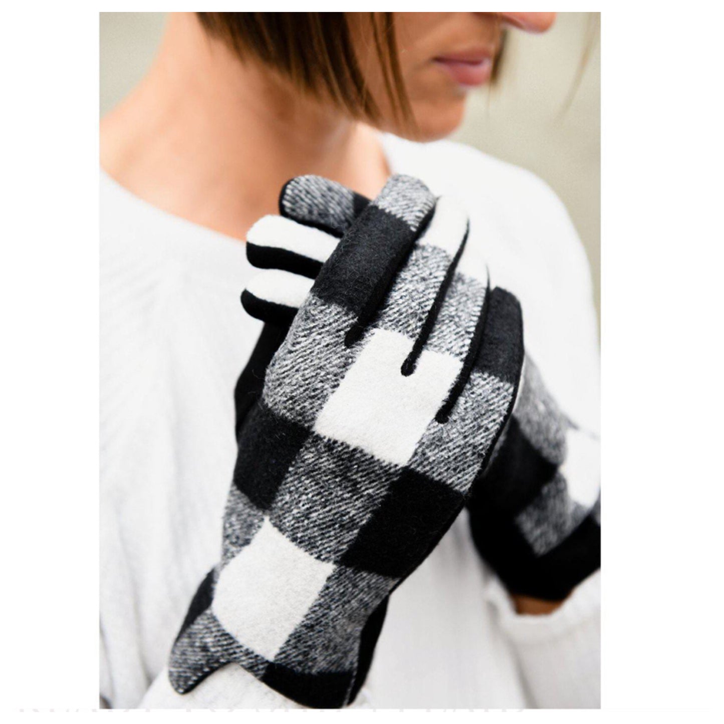 Plaid Toasty Warm Text Friendly