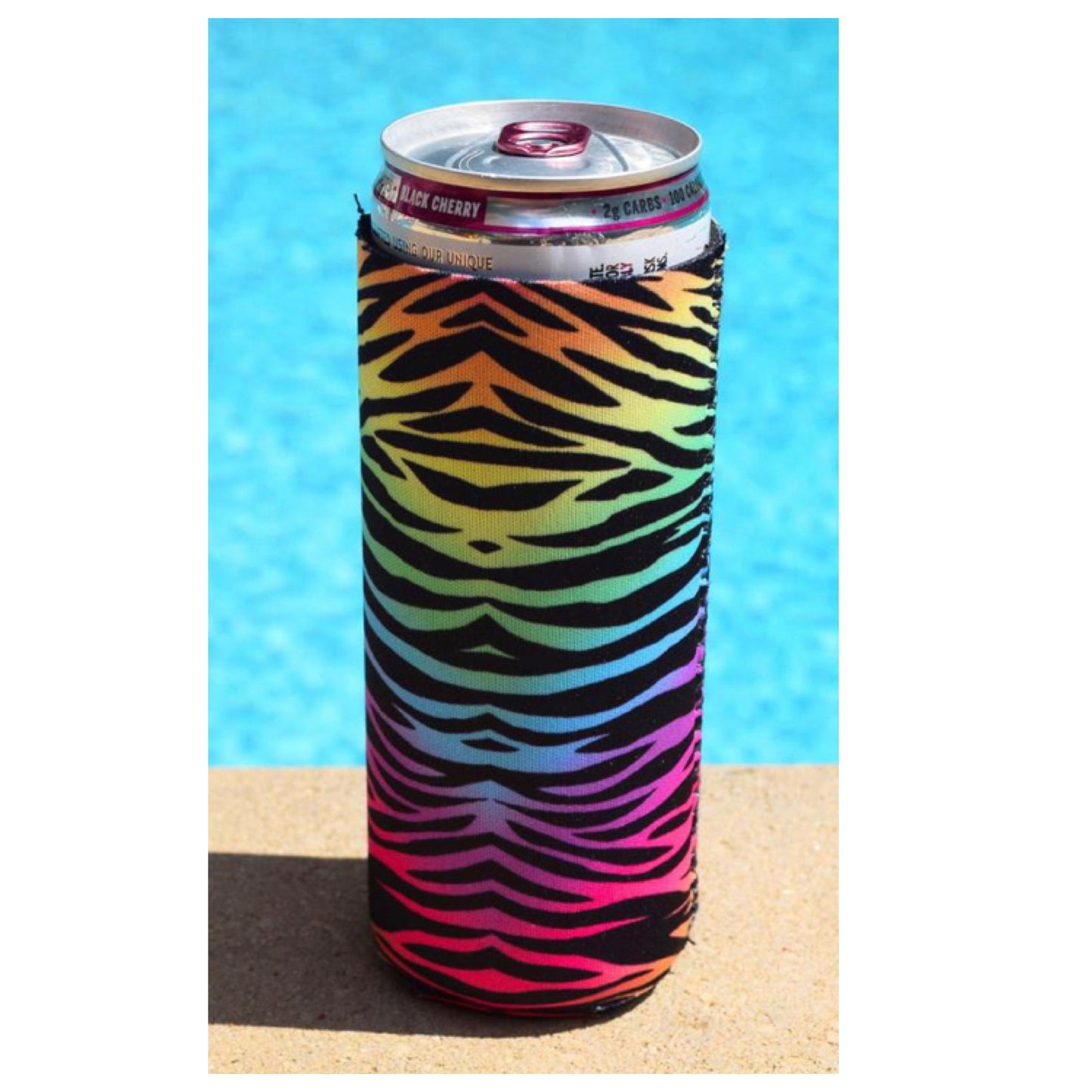 Crazy Fun Neoprene 16oz Slim Can Holder