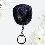 Adorable Cowboy/Cowgirl Hat Keychain~Purse Charm