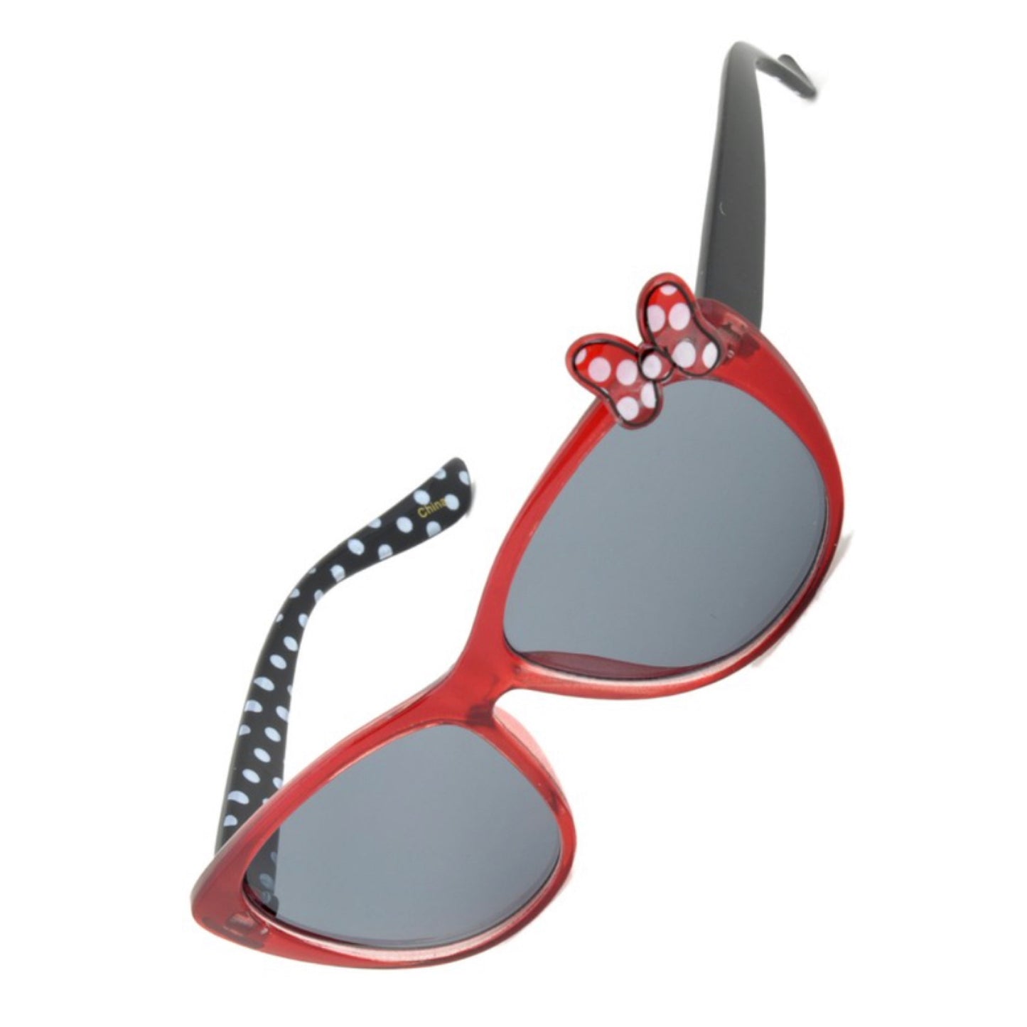 Adorable Polkadot Bow Kids Sunglasses