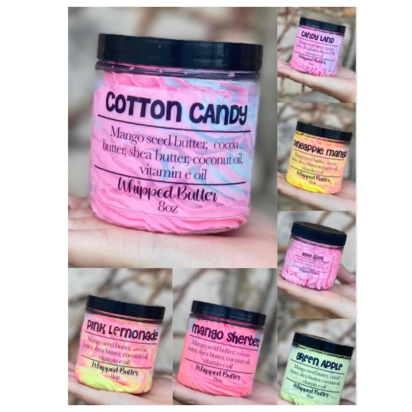 Heaven in Jar! Scented Silky Smooth Whipped Body Butter
