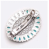 Iconic Turquoise Stone Western Barrette Clip