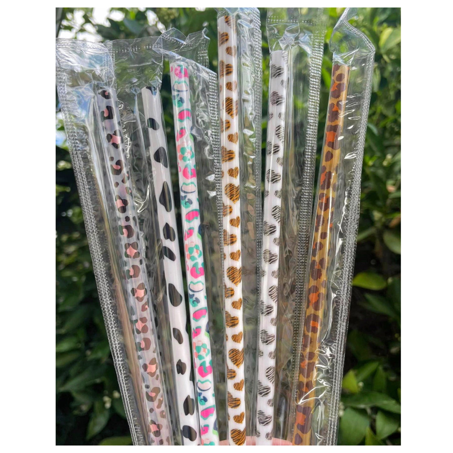 Hello .. Even My Drink is Fashionable-Adorable Reusable Straws