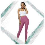 Sale! Bootylicious “Tik Tok” Honeycomb Mauve Yoga Leggings