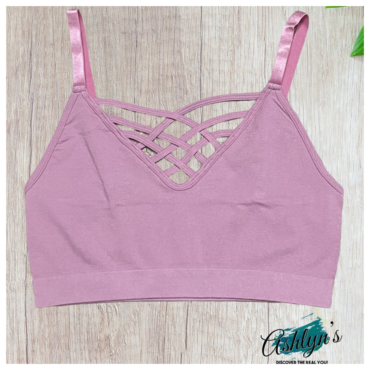 Sale! Every Girls Must-Zenana Lattice Adjustable Strap Bralettes