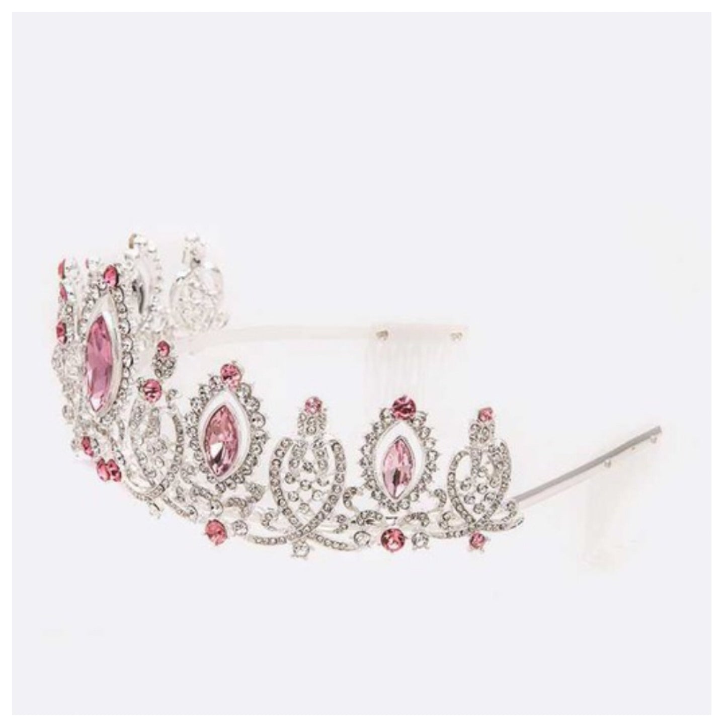 Crown Your Princess Crystal Statement Tiara