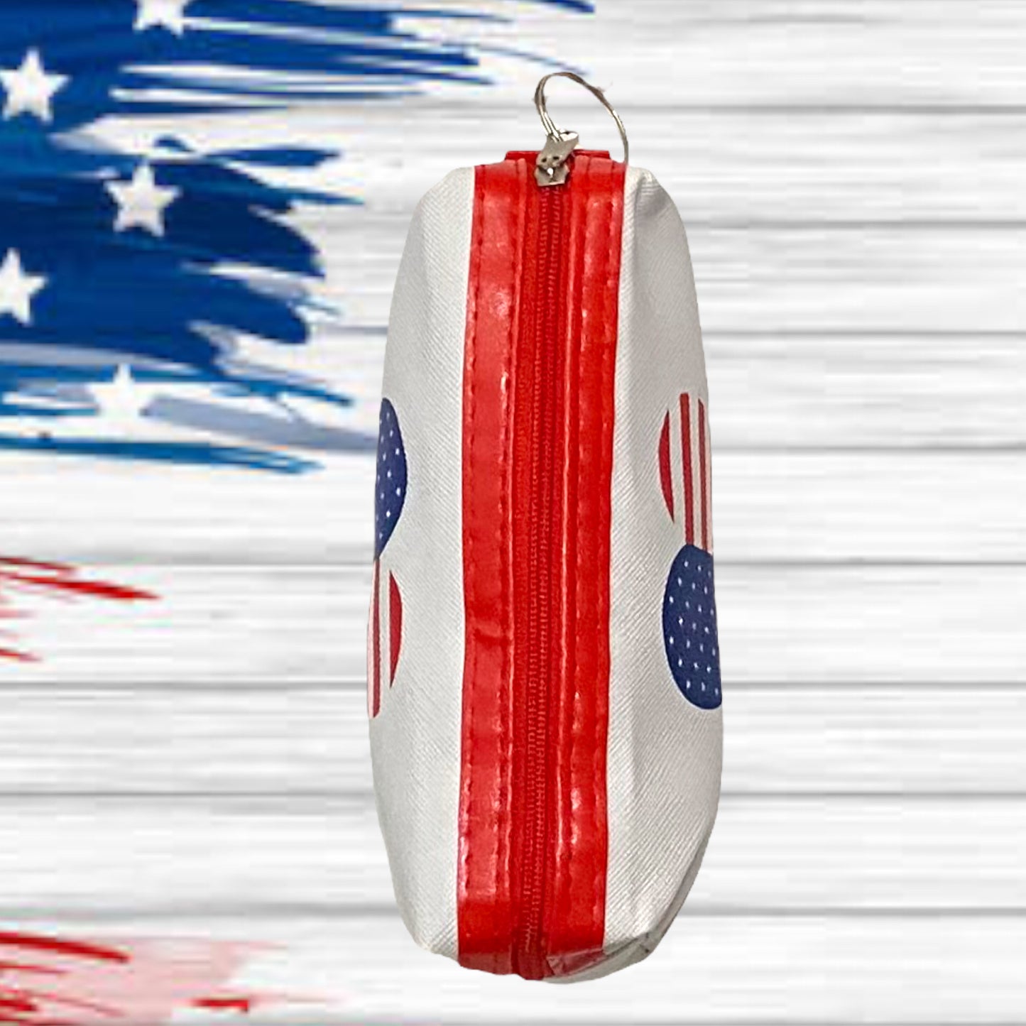 American Pride Crazy Cute Zipper Closure Pouch, Bag
