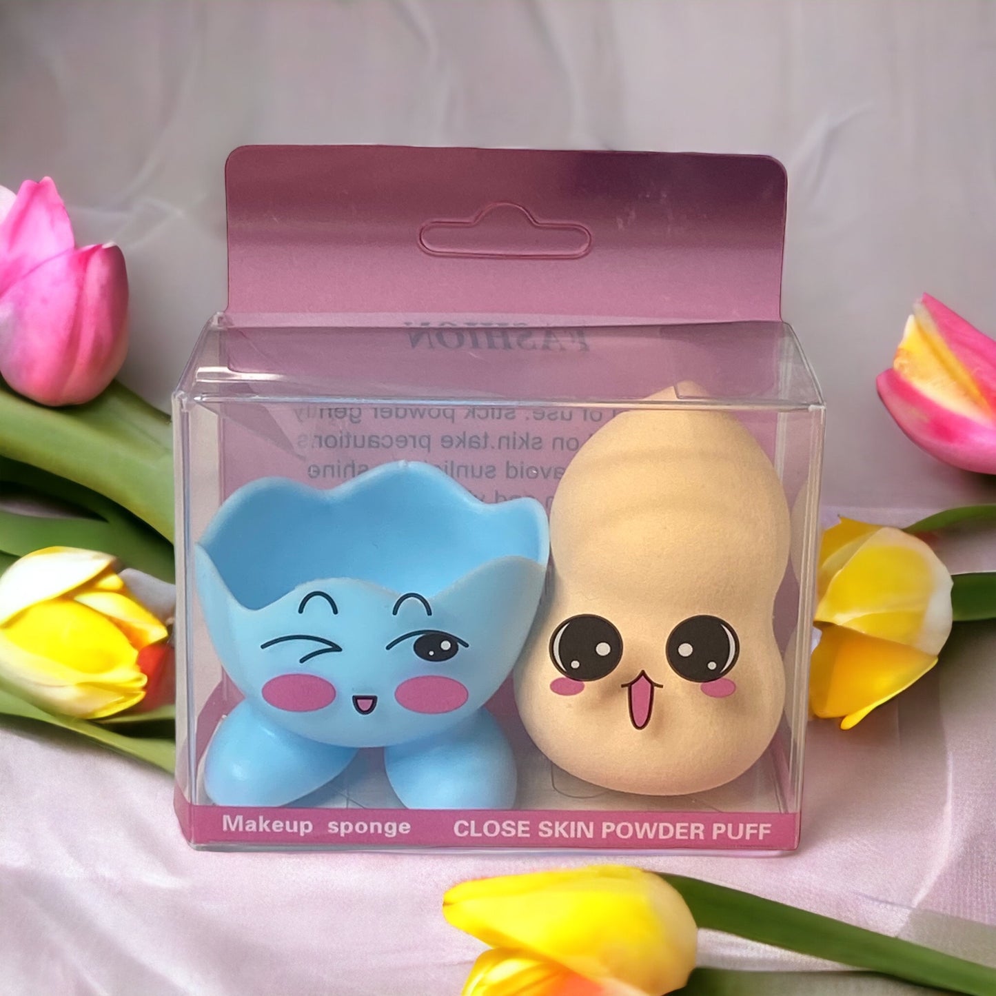 Ashlyn’s Every Girls Must-Sponge Holder and Sponge Set-Cosmetics