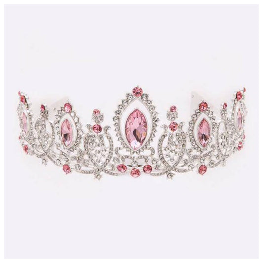 Crown Your Princess Crystal Statement Tiara