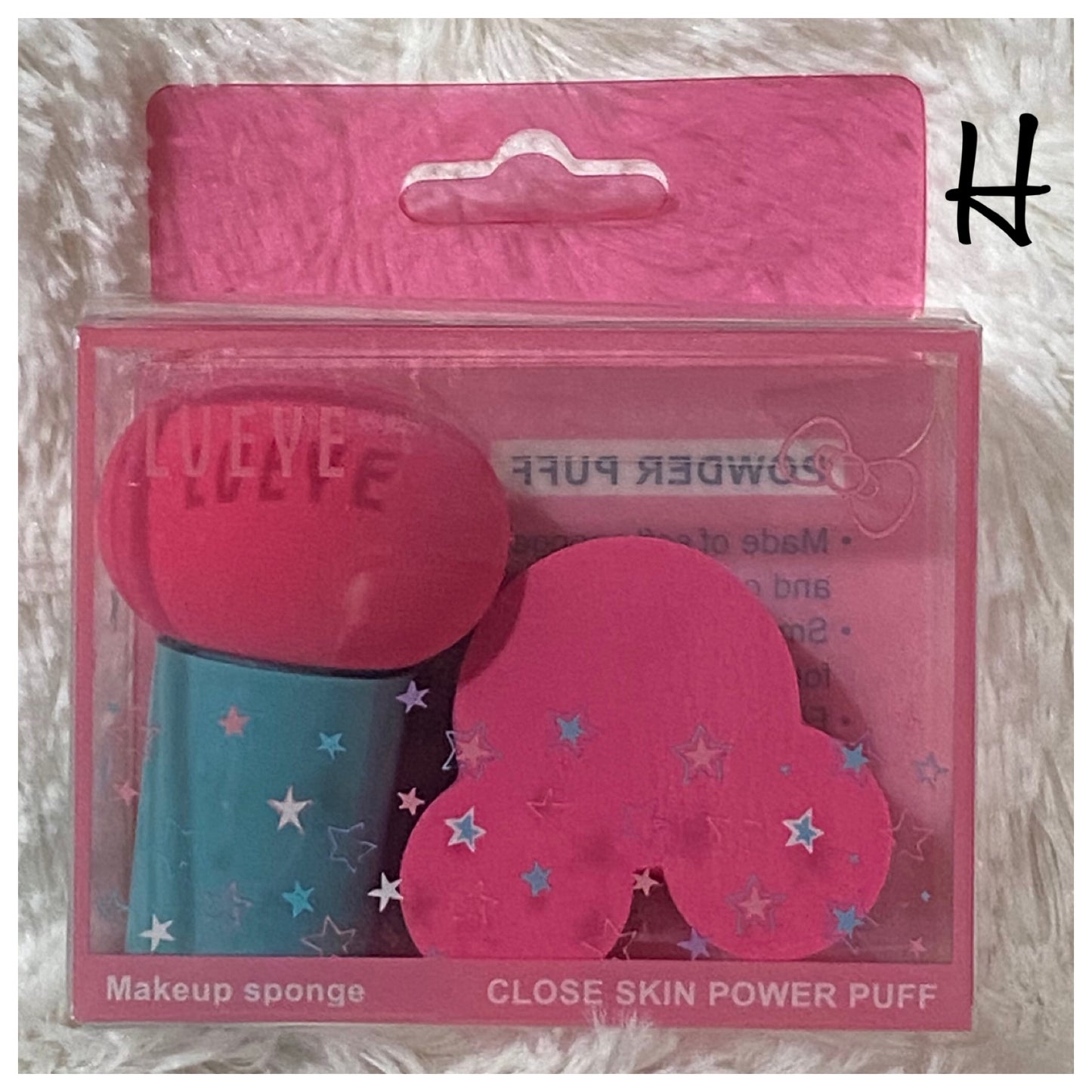 Crazy Fun 2pc Make Up Sponge Set