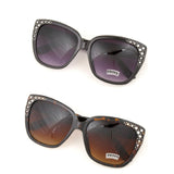 Spring Summer Fun Crystal Accent Sunglasses
