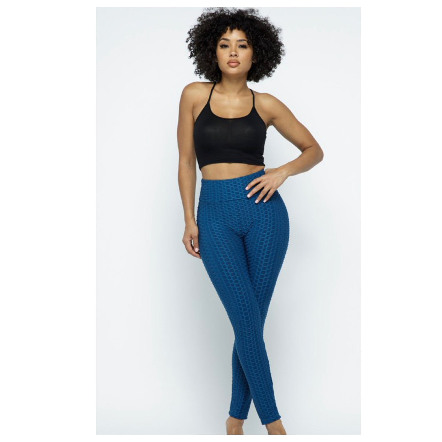 Sale! Bootylicious Honeycomb Jade Yoga Leggings