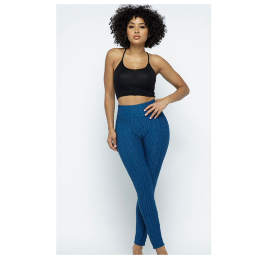 Sale! Bootylicious Honeycomb Jade Yoga Leggings