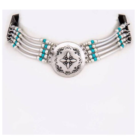 Western Concho Iconic Necklace