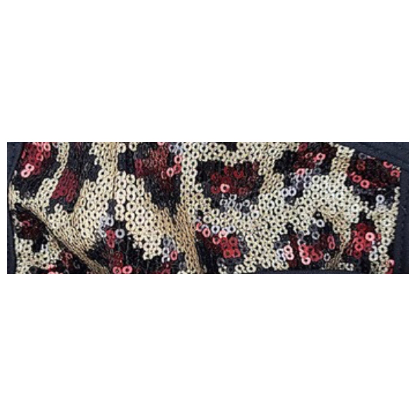 Keeping it in Style! Leopard Sequin Fashion Face Wear