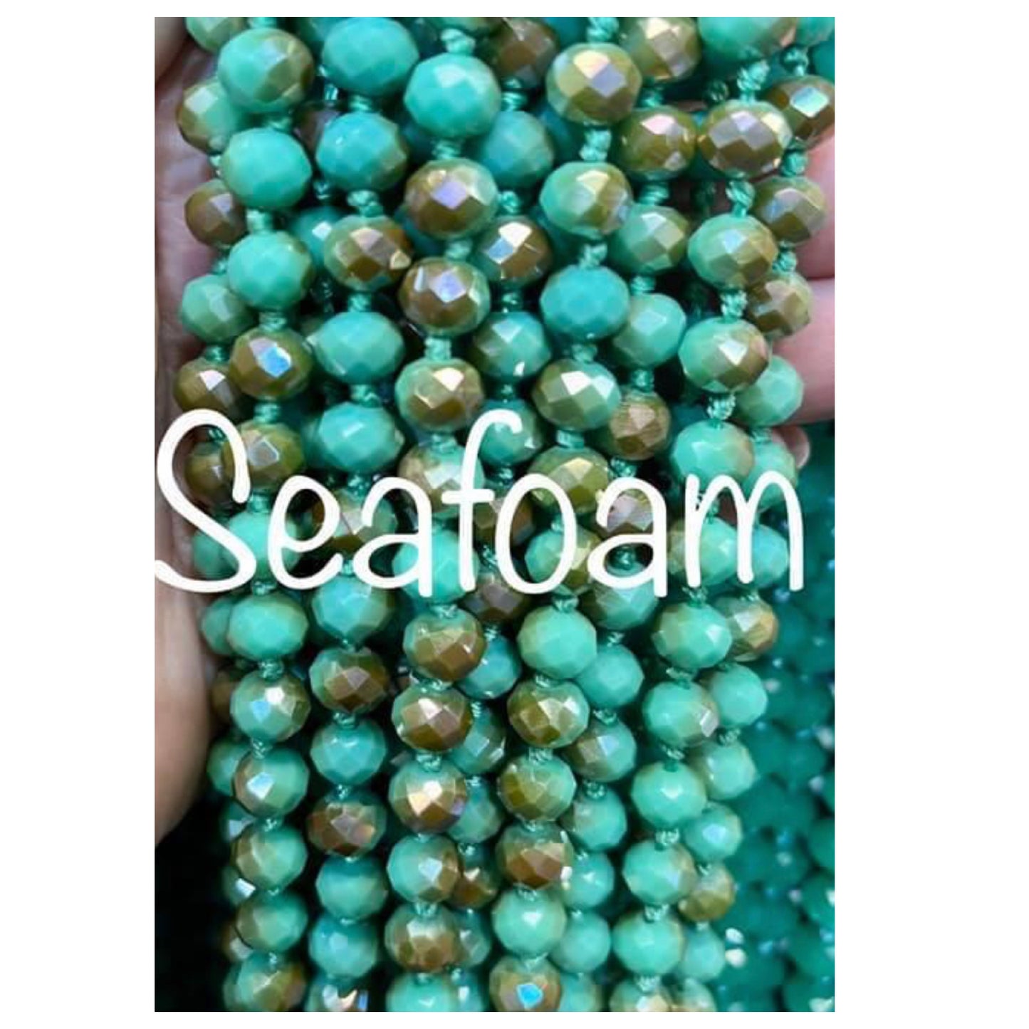 Sassy and Classy 60” Glass Bead Layering Necklaces