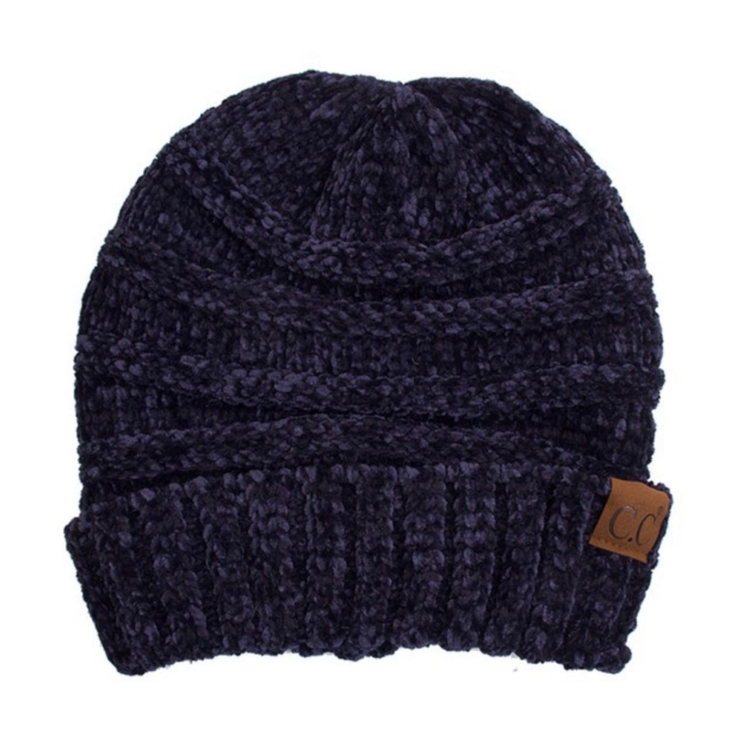 Crazy Soft Oversized Fit Chenille CC Beanie