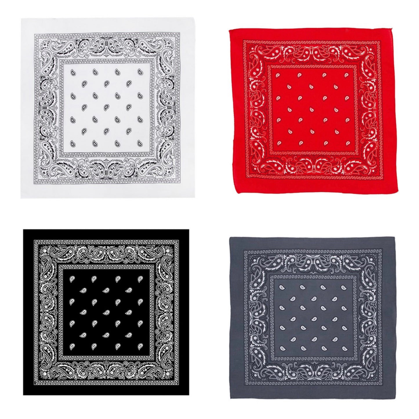 Silky Soft Versatile Bandanas