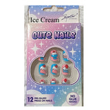 Adorable Little Princess Press On Nails - 12 Choices