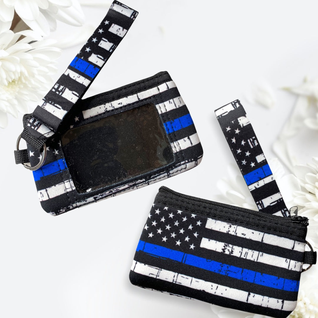 Neoprene Mini Zipper Coin Purse Wristlet