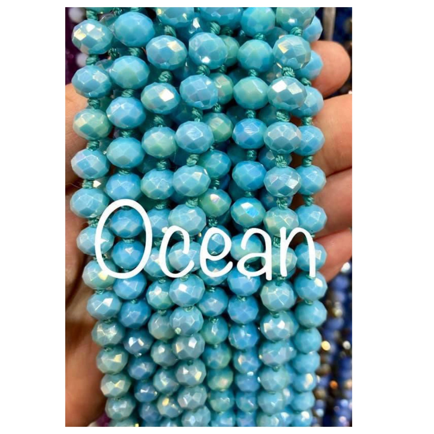 Sassy and Classy 60” Glass Bead Layering Necklaces