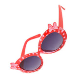 Crazy Adorable Polkadot Bow Kids Sunglasses